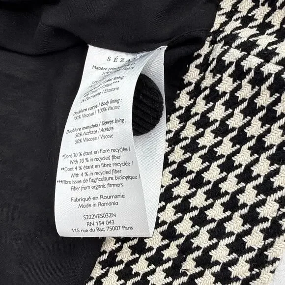 SEZANE Erwann Jacket in Houndstooth S - Picture 11 of 15